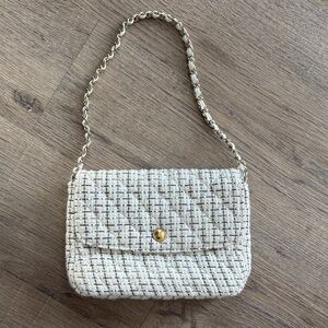 Janie & Jack Quilted Boucle Purse